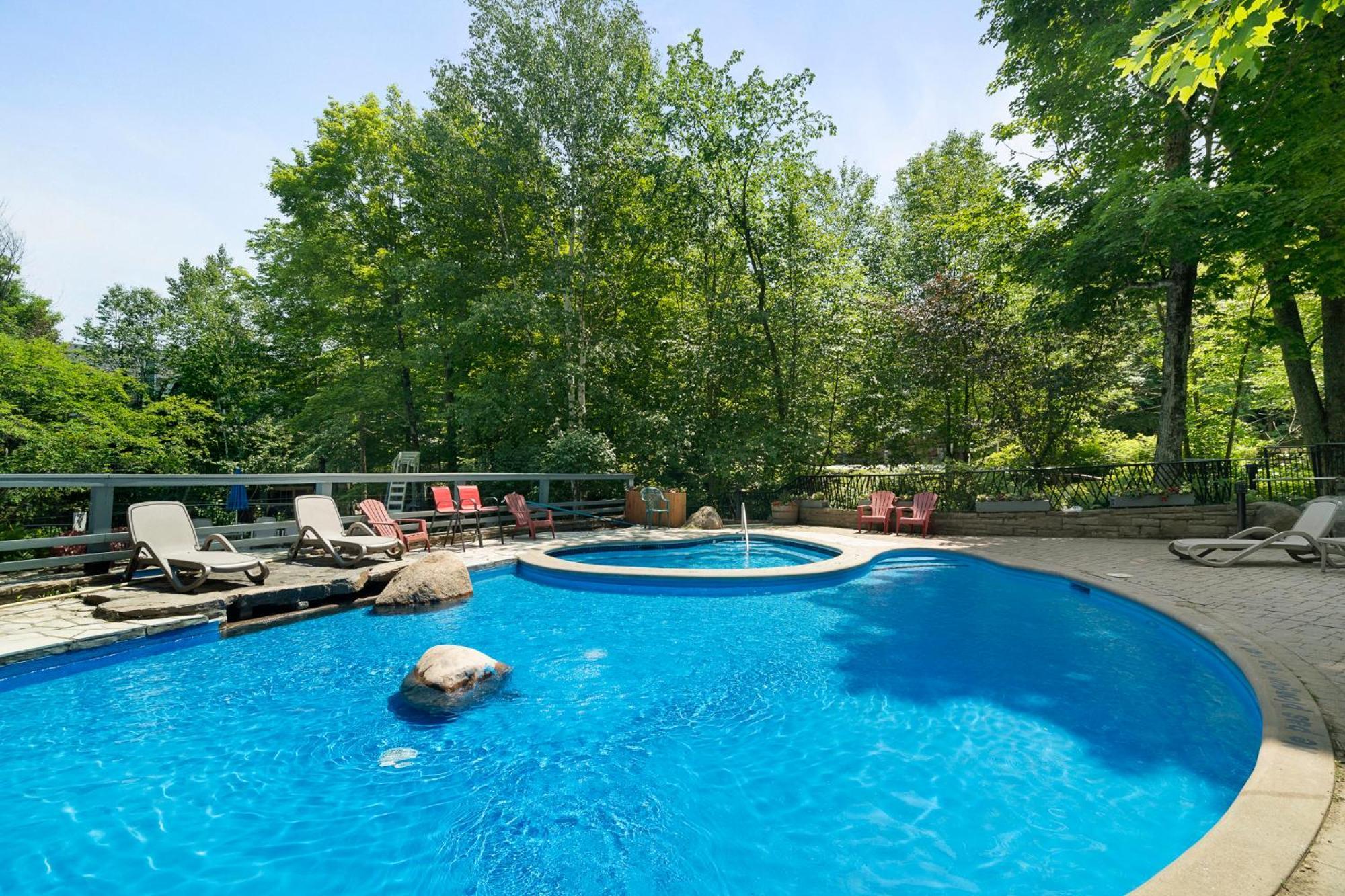 Les Manoirs Wpool & Hot Tub Near Village 120-7 Mont-Tremblant Luaran gambar